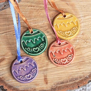 Ceramic Christmas Ornaments, Ceramic Seasonal Decorations