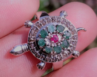 Uncut Ruby Ring - Etsy