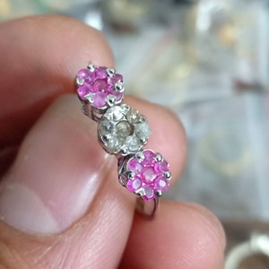 Ruby Gemstone Ring: 925 Sterling Silver Handmade Jewelry, Engagement Gift