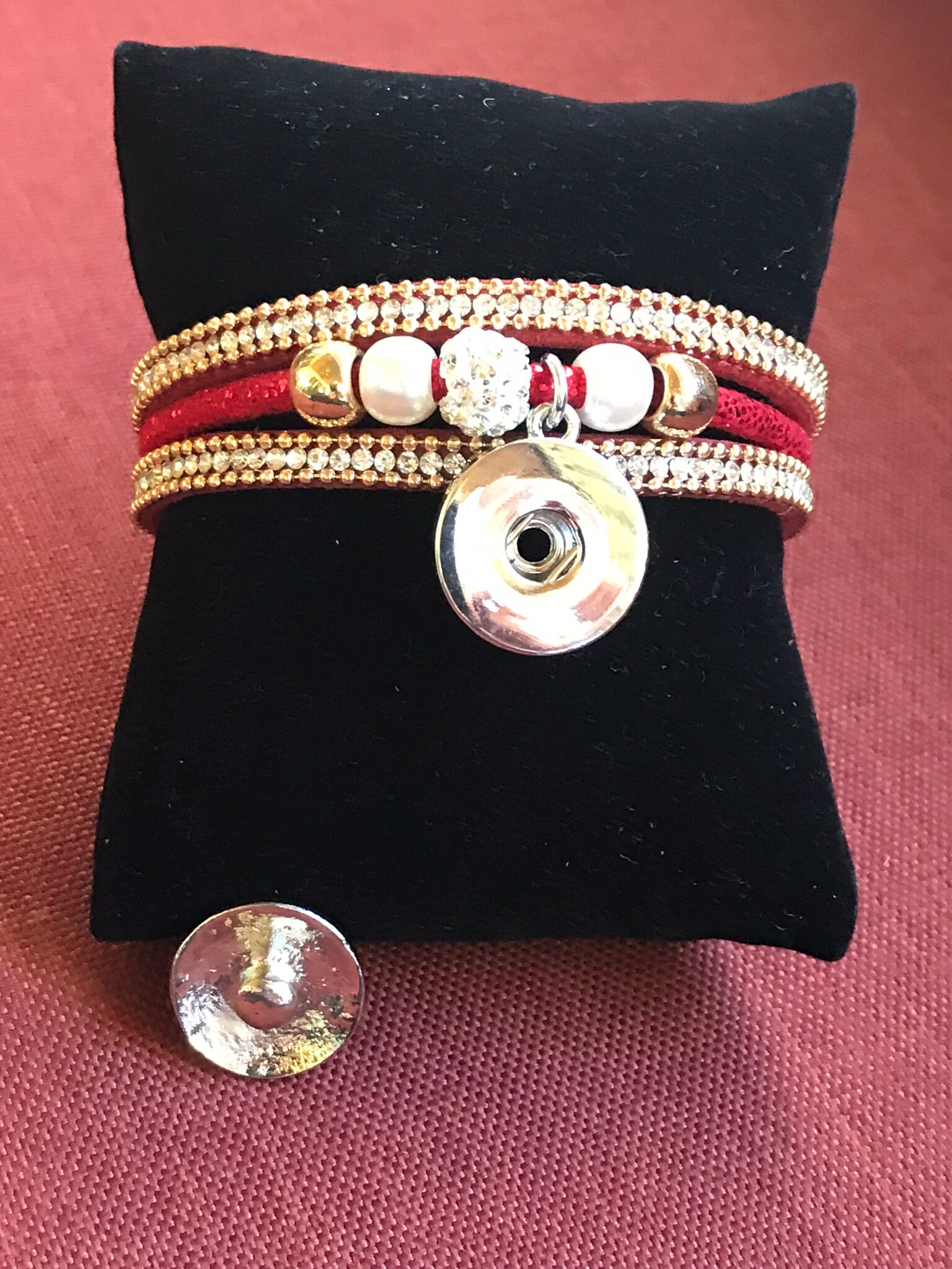 Snap Jewelry Bracelet Snap Button Jewelry Etsy