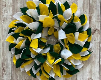 FELT Multicolor Wreath - Outdoor/Indoor