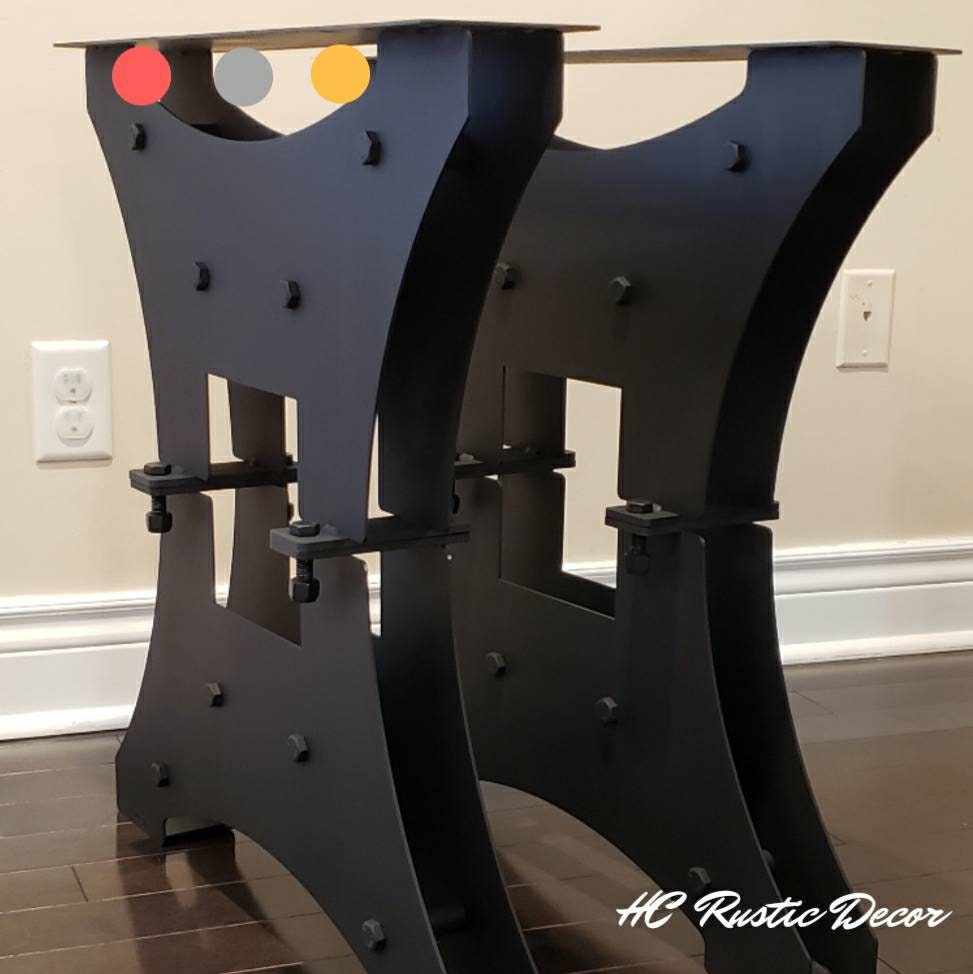 Out of Stock Live Edge Dining Table Legs Xshaped, Industrial Table