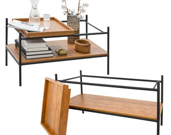 Vintage Couchtisch Etsy