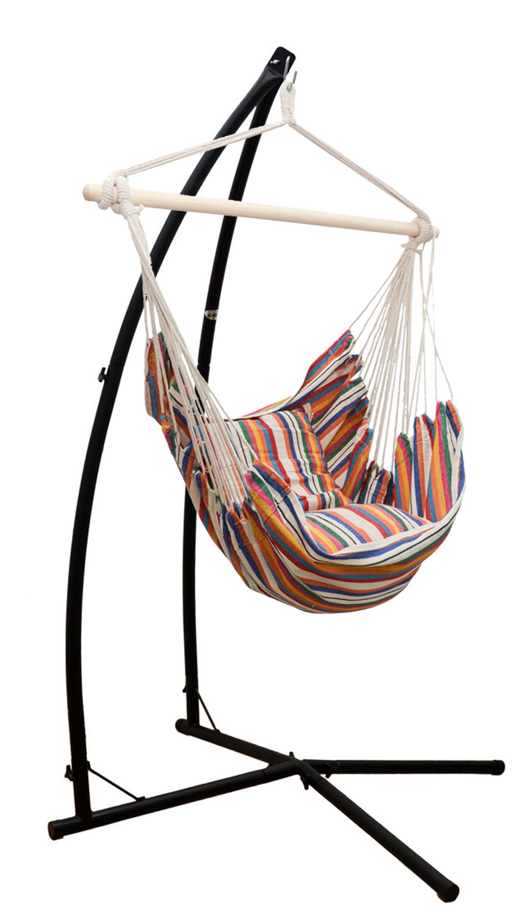 Hanging Chair Frame With Hanging Chair 215 Cm Metal Frame up Etsy