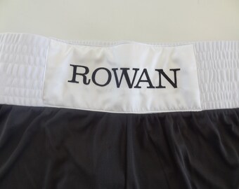 personalised baby boxing shorts