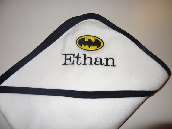 batman baby towel