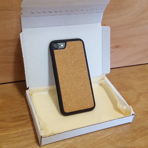 Blue / Real Natural Wood Rubber Bumper Phone Case Cover Skin / Etsy UK