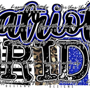 PATRIOTS PRIDE blue & black glitter leopard sublimation PNG Digital Download