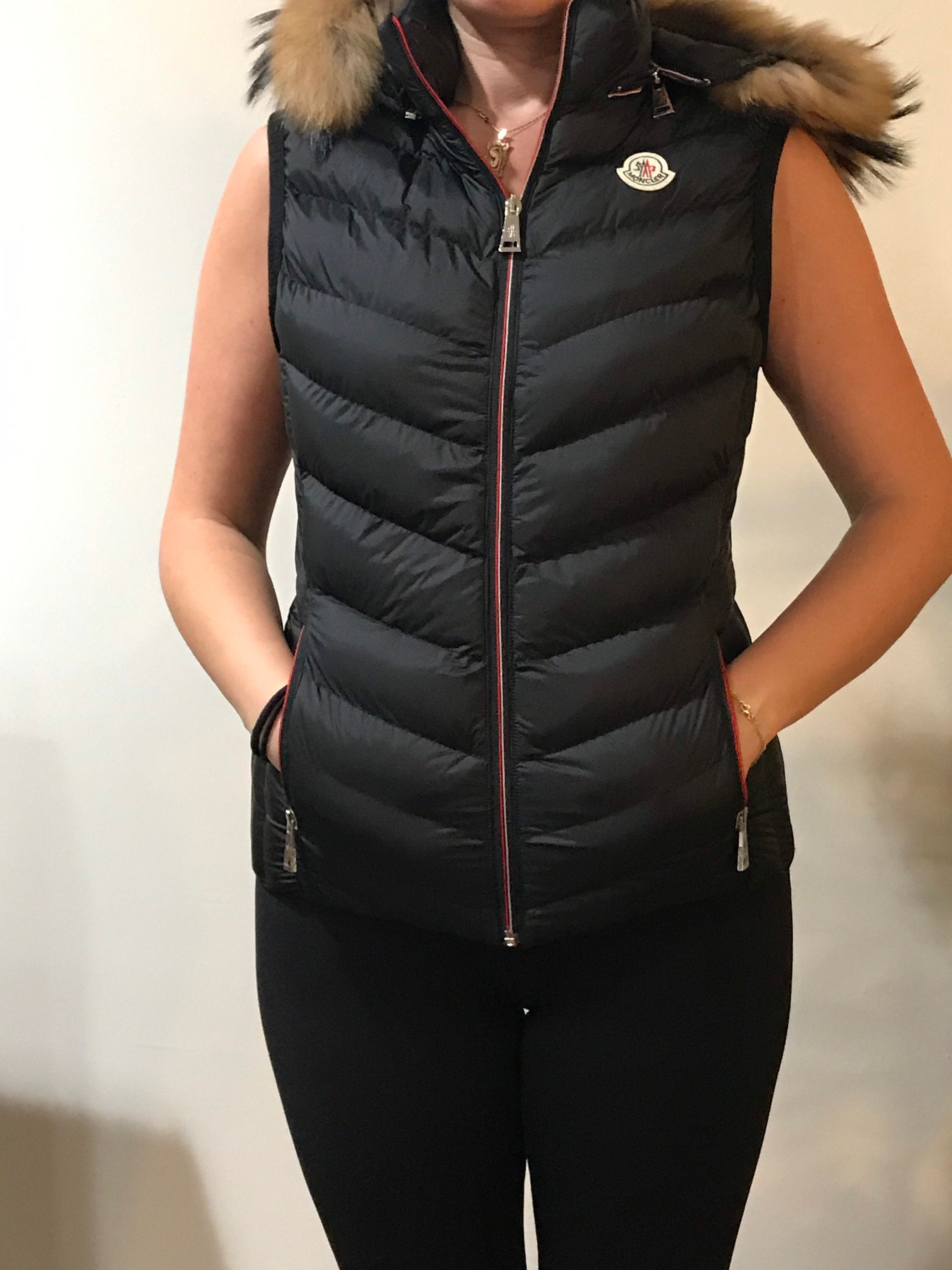 Moncler replica like new size 1 in black