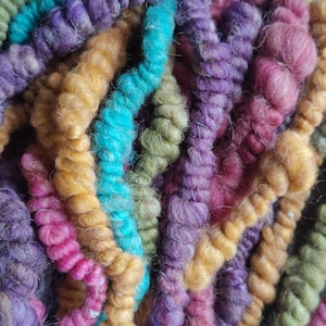 Fio de arte fiado à mão “FantARTstic”/ Fio de arte Supercoil