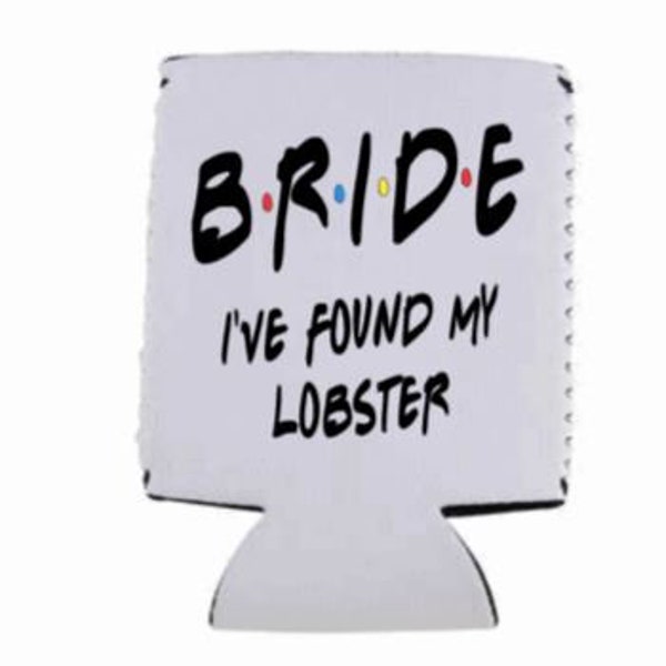 Bride can holder, I Do Crew, Can holder, Bride Gifts, Bridal Party. Bachlorette Party, Bachlorette Trip