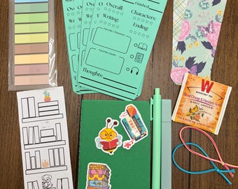 Annotation Kit | Book Lover Accessories, Tabs, Pen, Notebook