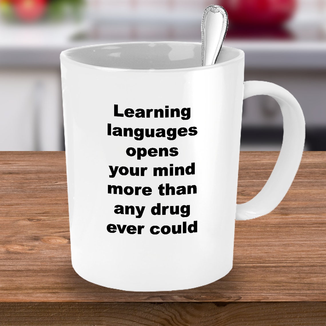 Language Teacher Coffee Mug Language Student Gift Mug Language Etsy