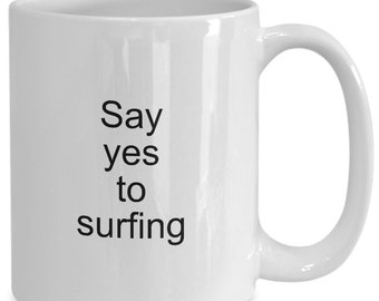 Surfen Becher Surf Kaffee Becher Geschenkidee für Surfer