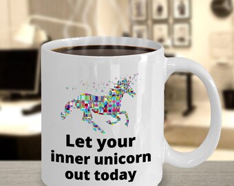 Unicorn Mug Gift mug for Unicorn Lovers Be a Unicorn Mug