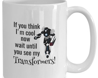 Transformers Coffee Mug Cool Gift for Transformer Lovers Fans Gift for Him