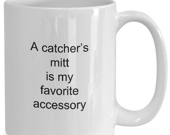 Baseball Hingucker Becher Hingucker Handschuh Kaffeebecher Geschenk für Baseball-Spieler-Trainer