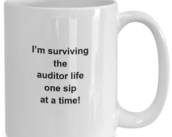 Auditor Coffee Mug Appreciation Gift for Tax, Business, Financial Auditors