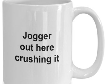 Cadeau de tasse chemin jogger café tasse pour tasse de chemins road runner café