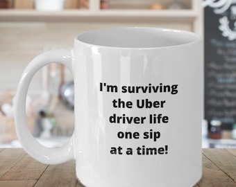 Uber Driver Mug  Etsy