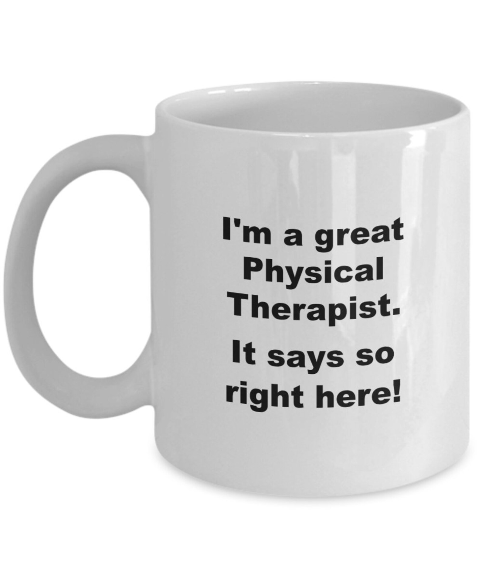 Physical Therapist Coffee Mug Gift for Therapists Health Workers Aides