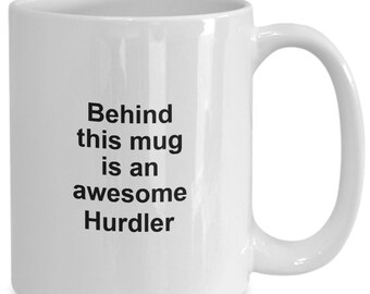 Hurdler Coffee Mug Gift for Awesome Hurdler Track Athlete Olympian