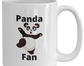 Regalo de café Panda taza para los amantes de los pandas
