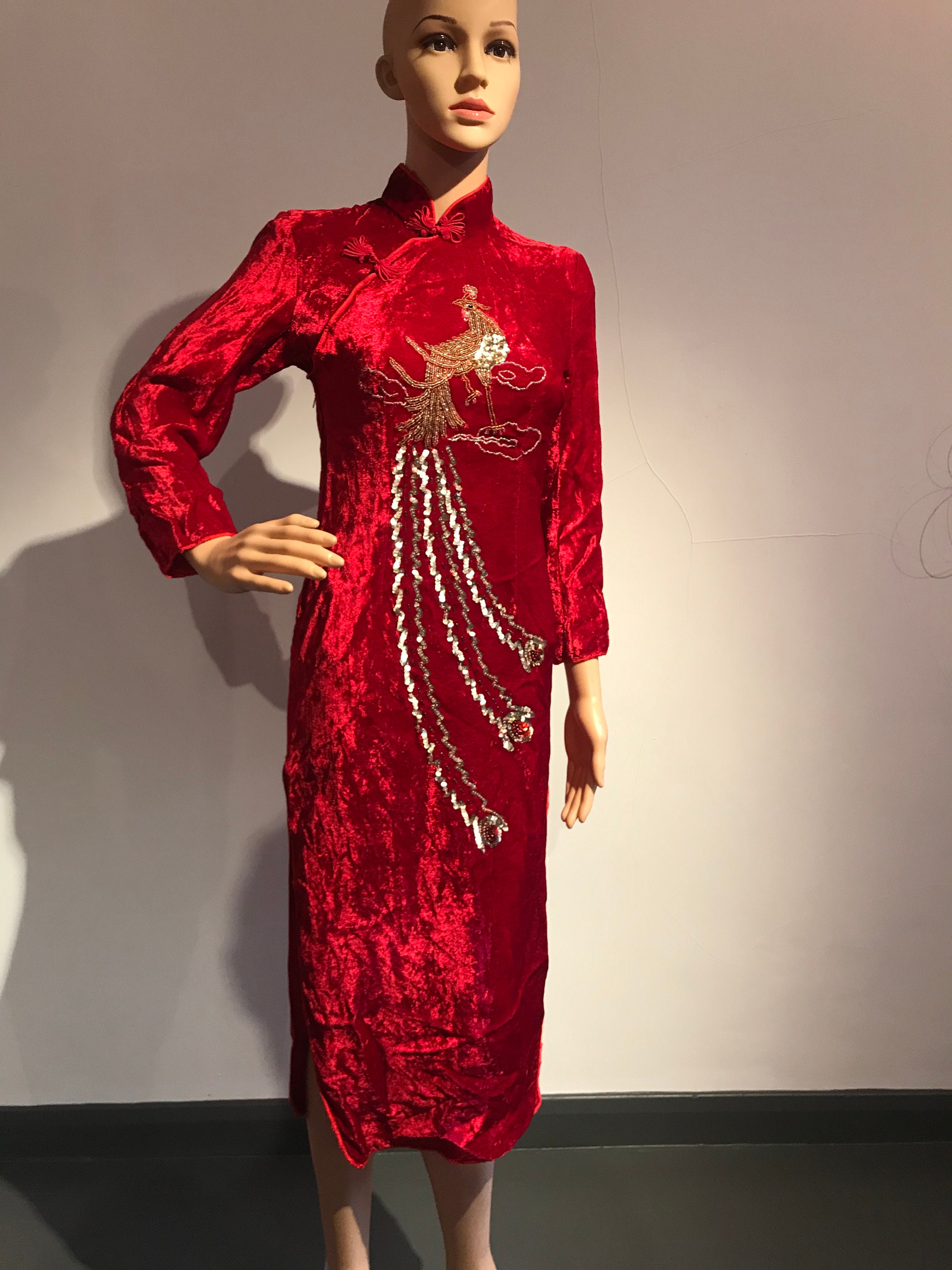 Chinese embroidery dress Clearance