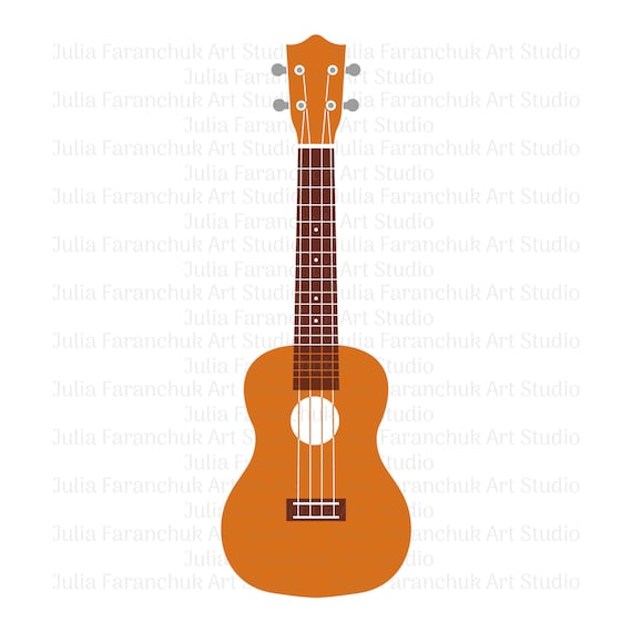 Png eps Ukulele Clipart Ukulele SVG pdf Hawaiian guitar vector illustration Ukulele Stickers svg ai Musical instrument jpg