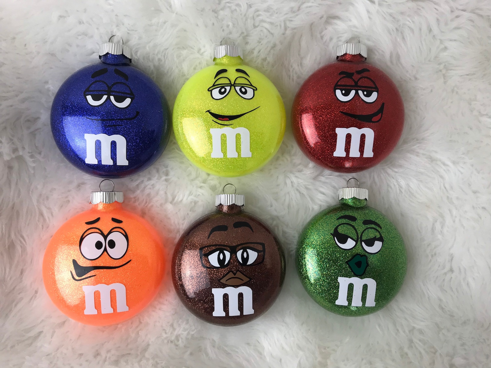 M&m Christmas Ornaments 