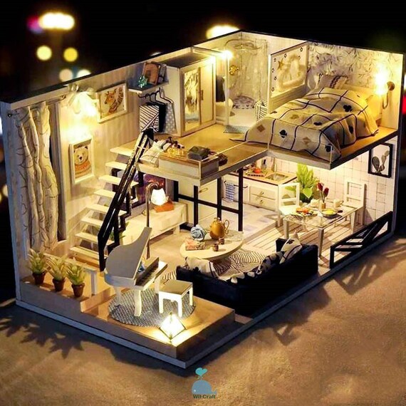 wooden dolls house studio
