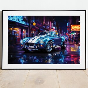 Shelby Cobra Digital Print