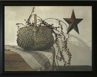 Berry Basket - Framed Art By Billy Jacobs