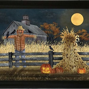 October Moon  - Framed Art By Billy Jacobs - NEW!! JUST RELEASED