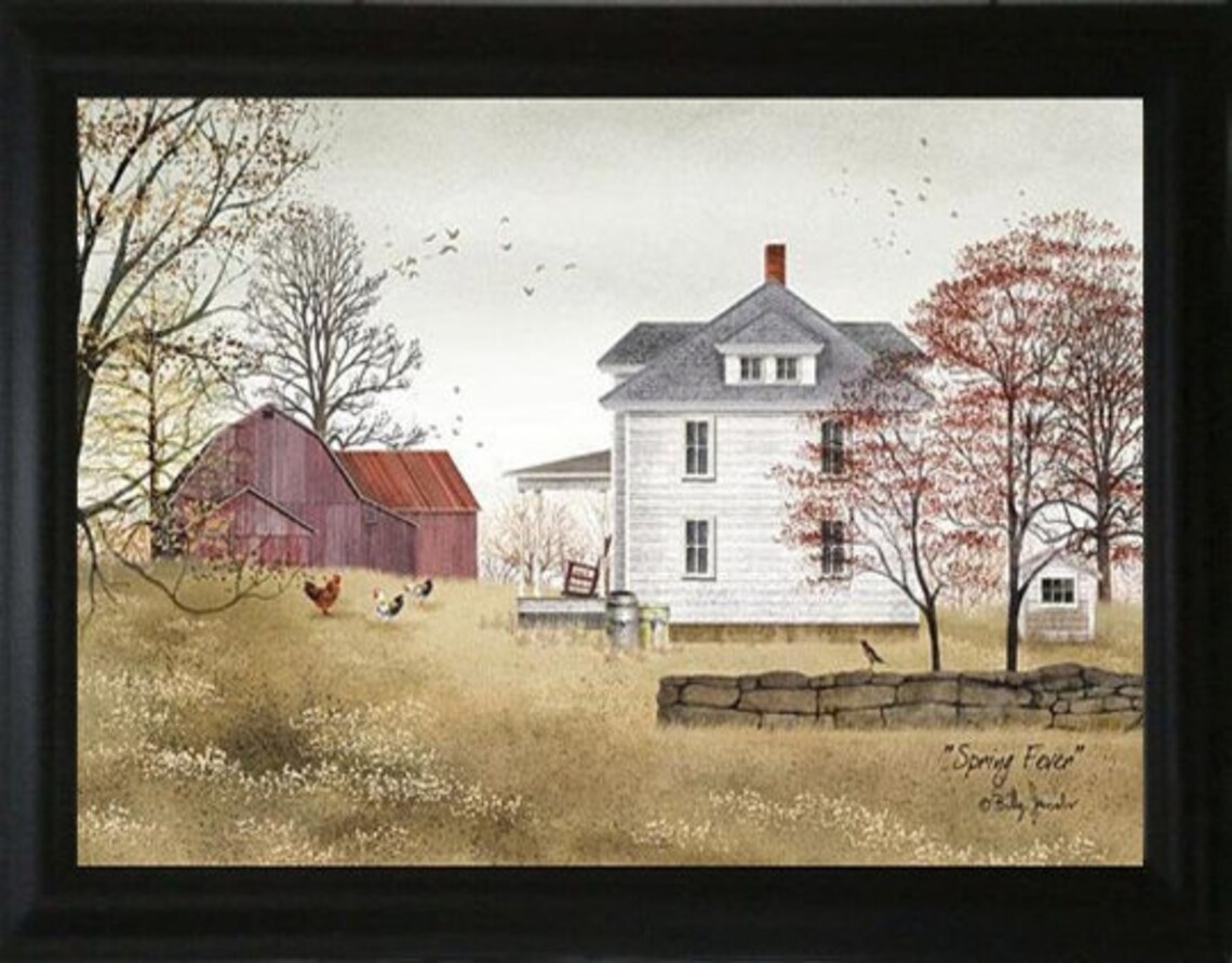 Spring Fever Framed Art by Billy Jacobs Etsy