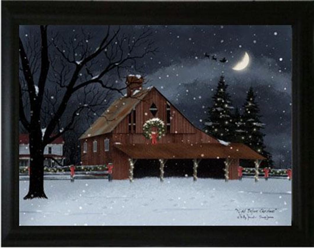 The Night Before Christmas - Framed Art by Billy Jacobs - New Release ...