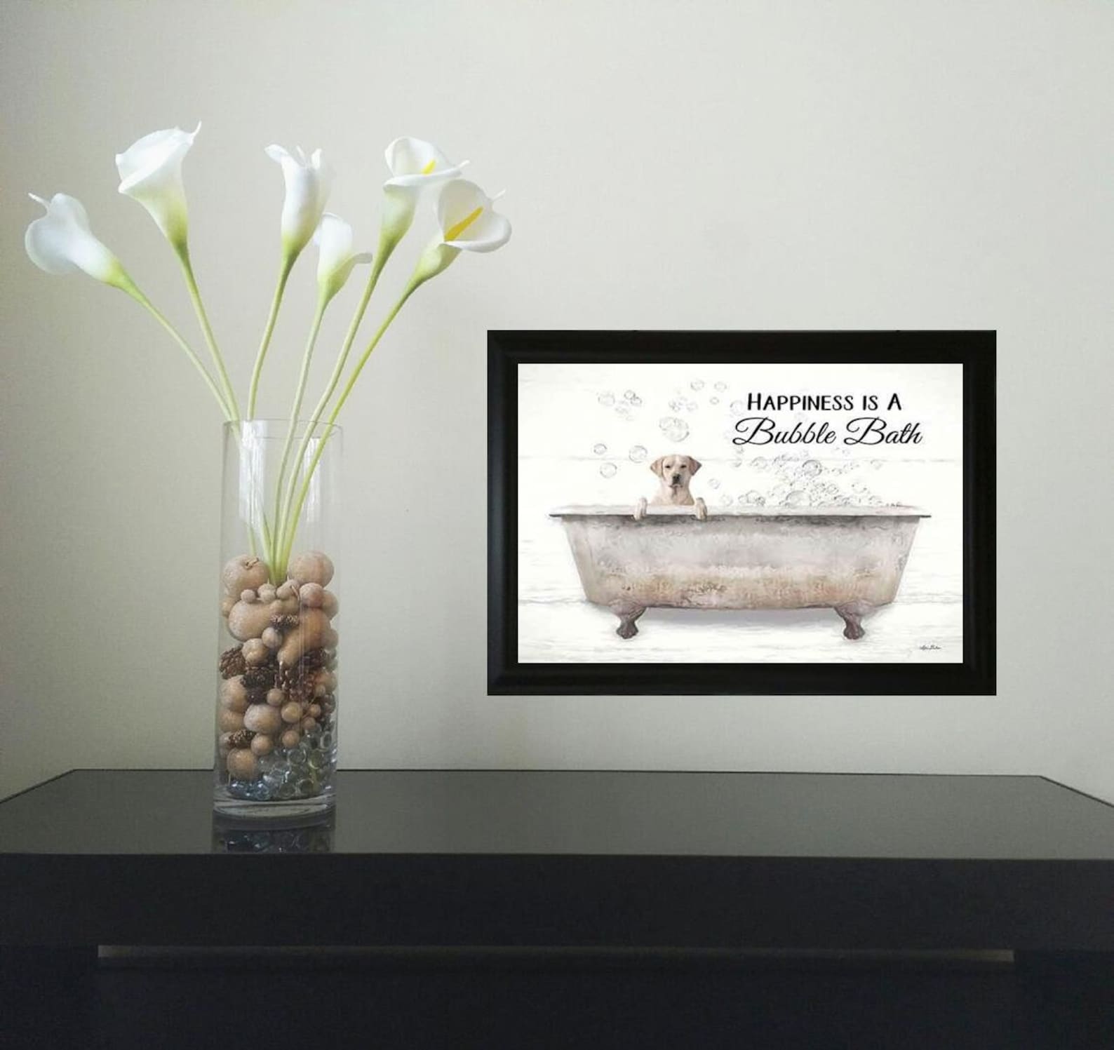 Bubble Bath Framed Art by Lori Deiter Etsy