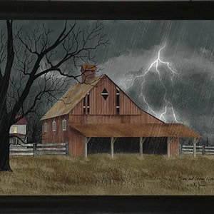 Dark & Stormy Night - Framed Art by Billy Jacobs