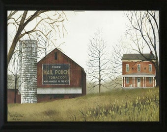 Mail Pouch Barn - Framed Art By Billy Jacobs