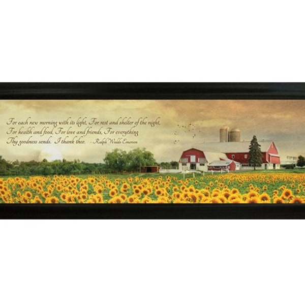 I Thank Thee - Framed Art By Lori Deiter