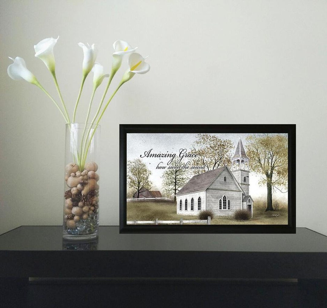 Amazing Grace Framed Art by Billy Jacobs Etsy