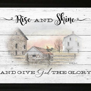 Rise and Shine  - Framed Art By Billy Jacobs