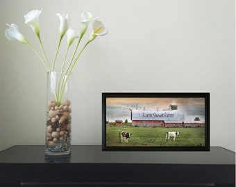 Farm Sweet Farm - Framed Art By John Rossini