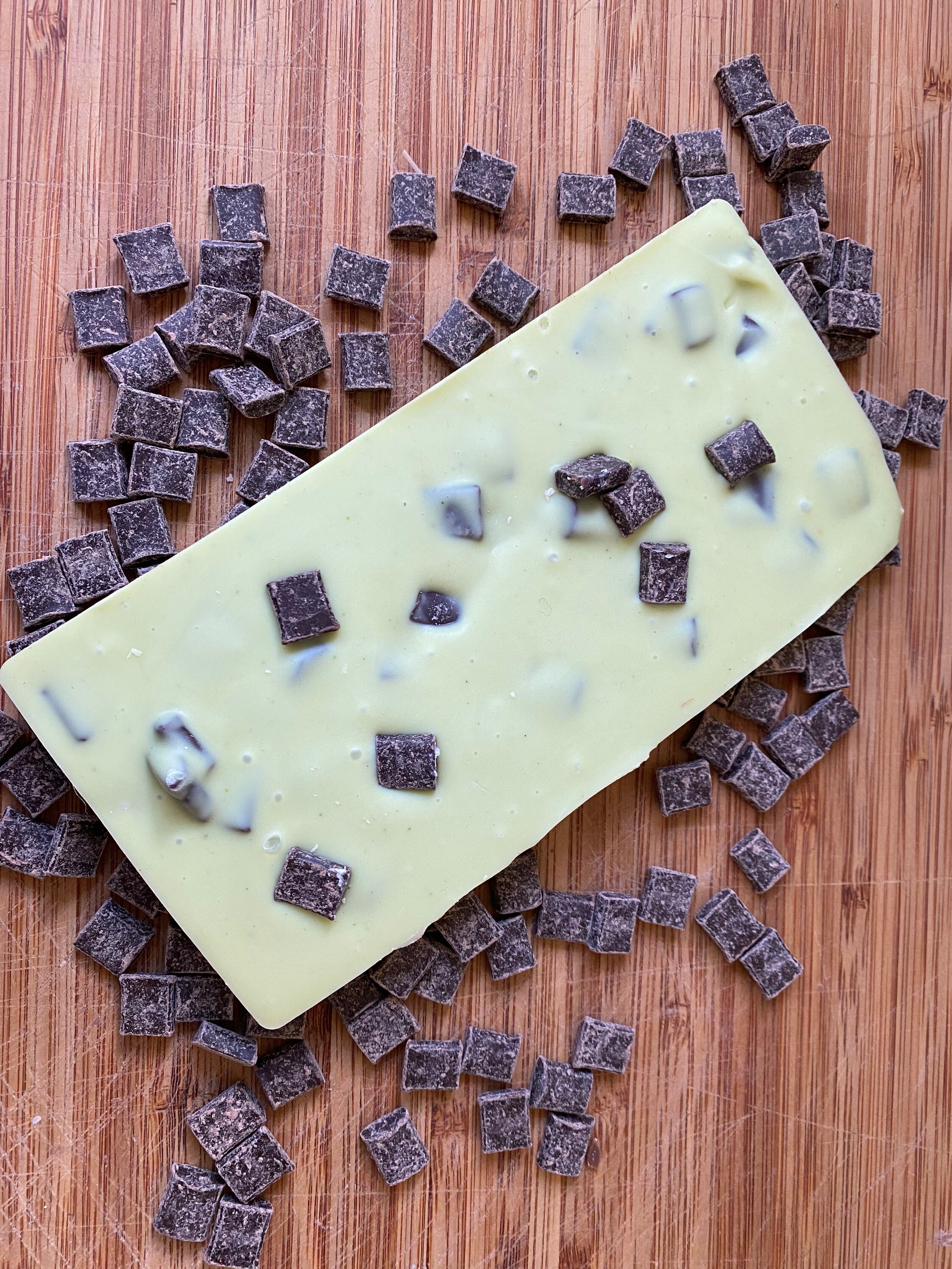 Mint Choc Chip chocolate bar Etsy