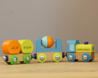 personalised brio train