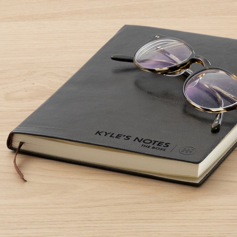 journalised leather journal