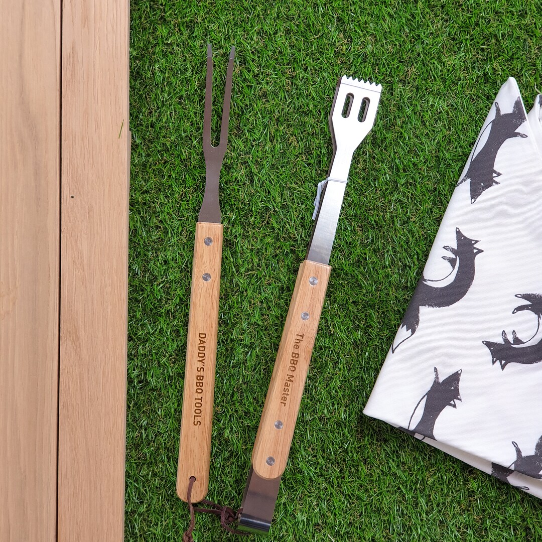 Personalised BBQ Utensils Set BBQ Tools for the Home Etsy