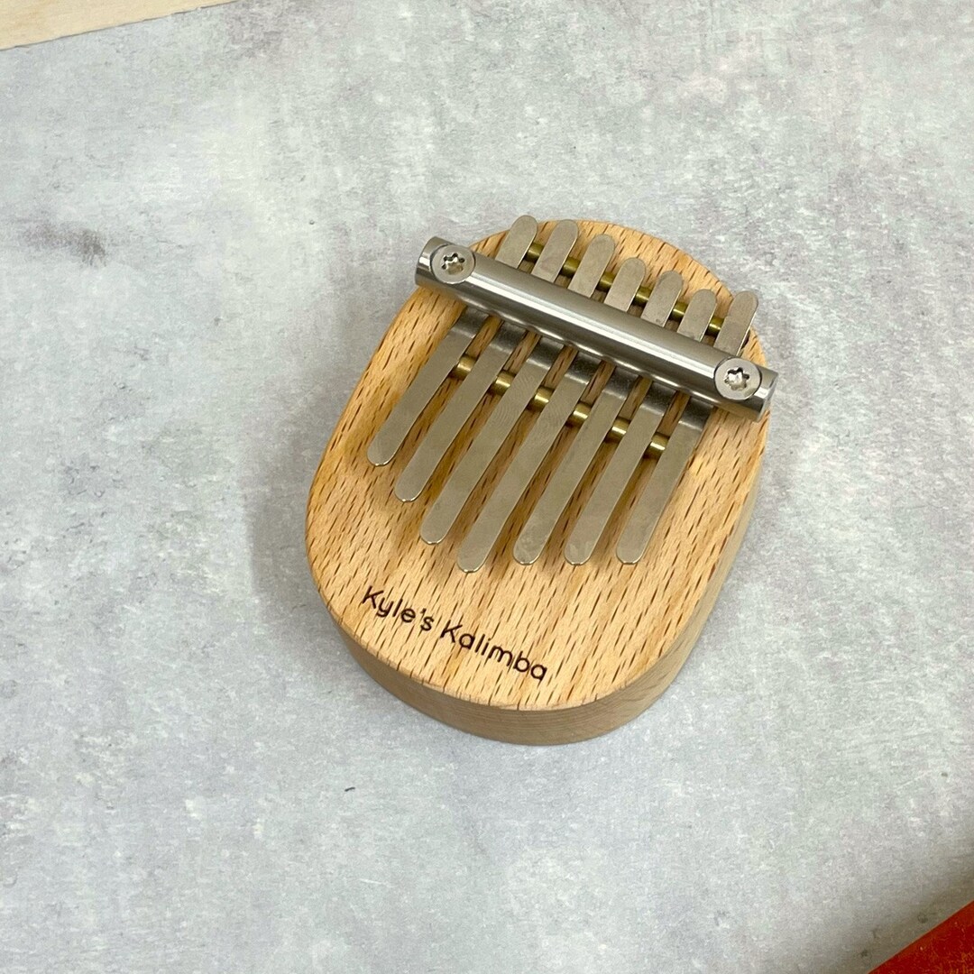 Personalised Wooden Kalimba Personalized Wooden Instrument Etsy