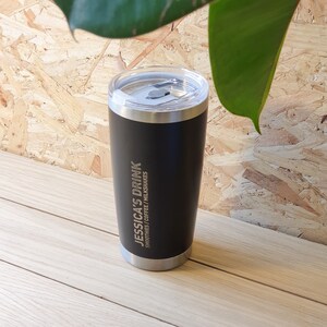Personalisierte Thermobecher | Personalisierte Thermoskanne | Camper Getränke | Outdoor-Getränkebecher