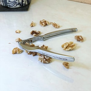Personalised Nutcracker - stainless steel nut cracker - christmas gift - gift for the the family - metal nut cracker - gifts for him